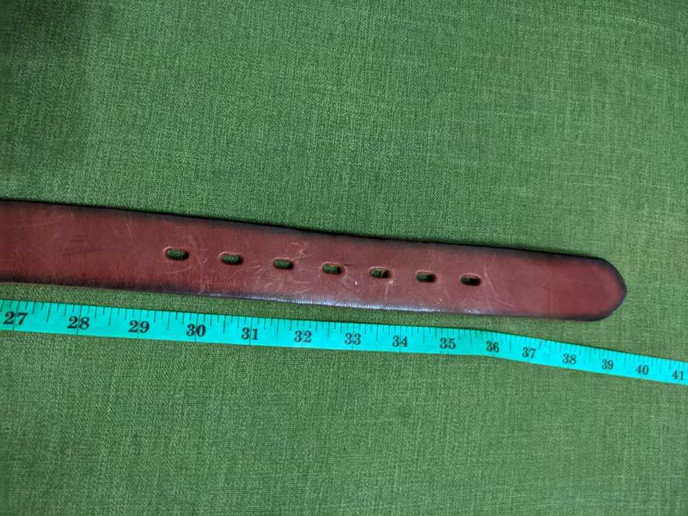 Genuine Leather × Japanese Brand Hawk company belt - image 6