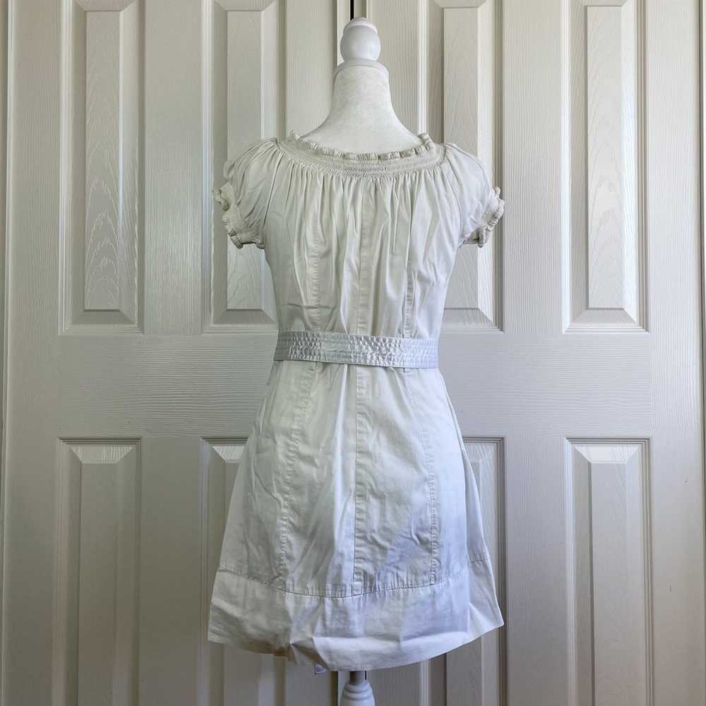 Vintage Y2K XXI All White Button Down Summer Dress - image 3