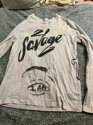 21 Savage ISSA TOUR 2017 With Tour Dates On Back Shirt | Size XL-NEW