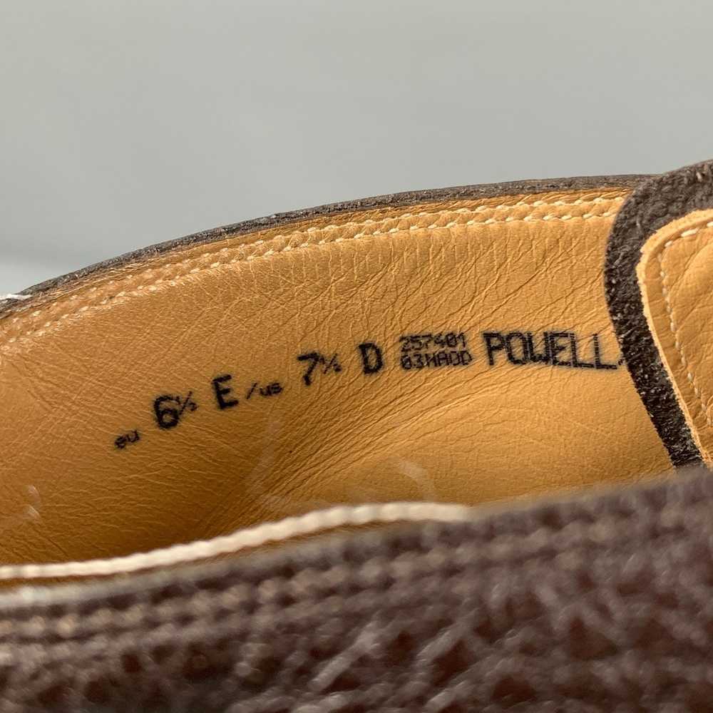 Bally Brown Pebble Grain Leather Belted Powell Bo… - image 6