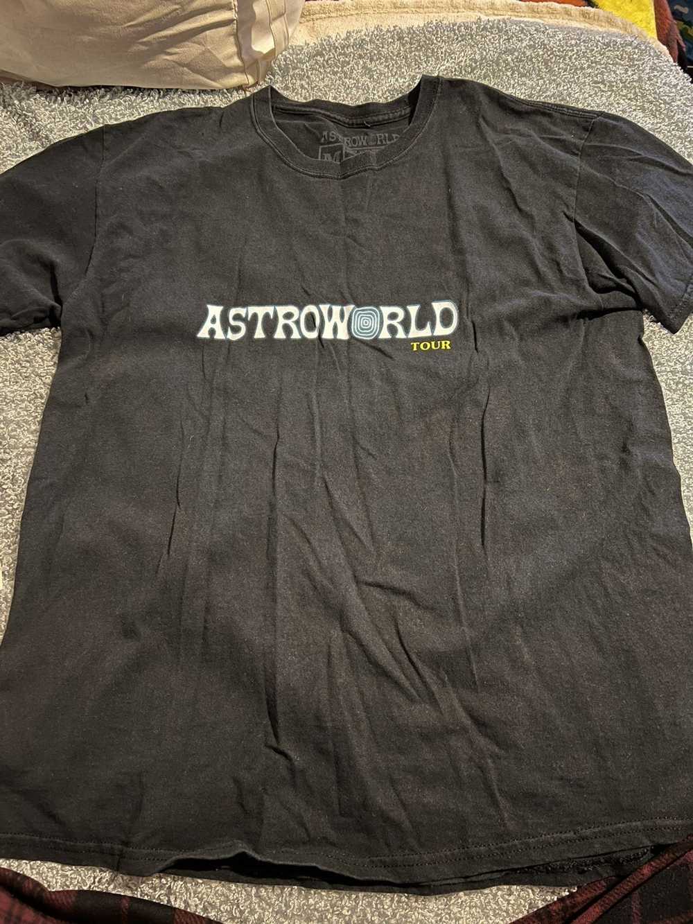 ASTROWORLD T-SHIRT Rap Tee Travis Tour merch Travis Scott ftp fest