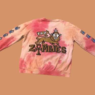 Flatbush Zombies Flatbush Zombies Tie Dye Crewnec… - image 1