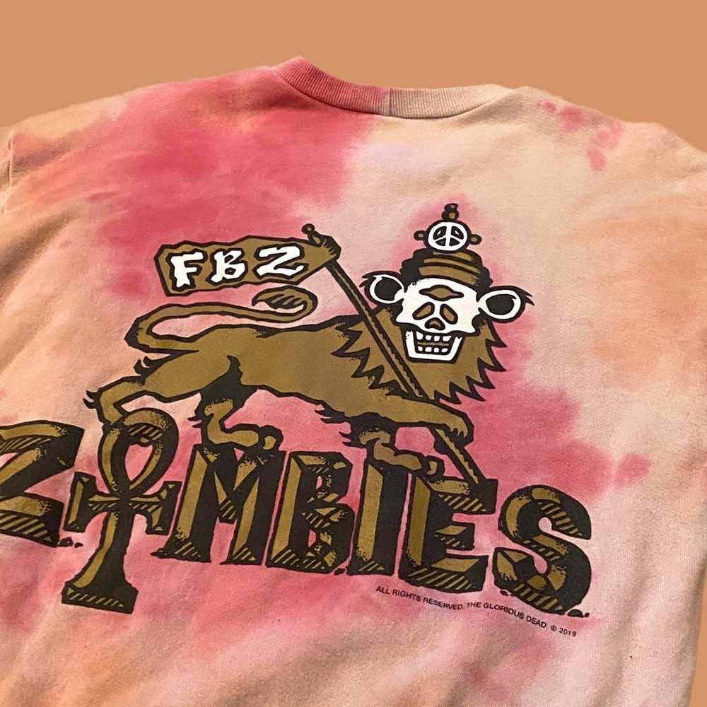 Flatbush Zombies Flatbush Zombies Tie Dye Crewnec… - image 4