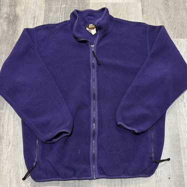 Rei × Vintage VTG REI Dark Purple Fleece 80s Ski H