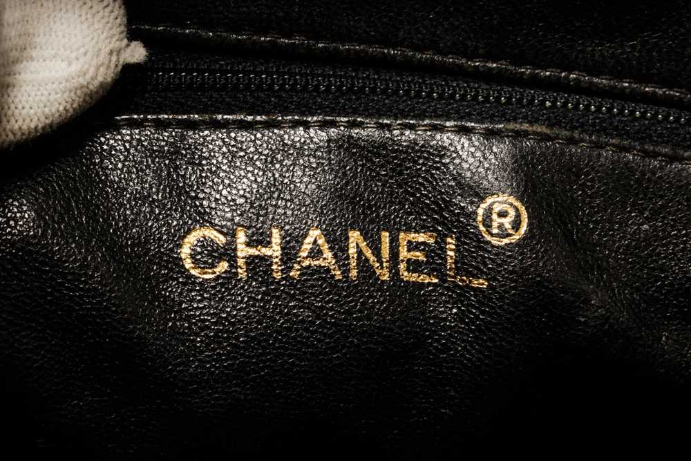 Chanel Chanel Navy Lambskin Chain Shoulder Bag - image 7