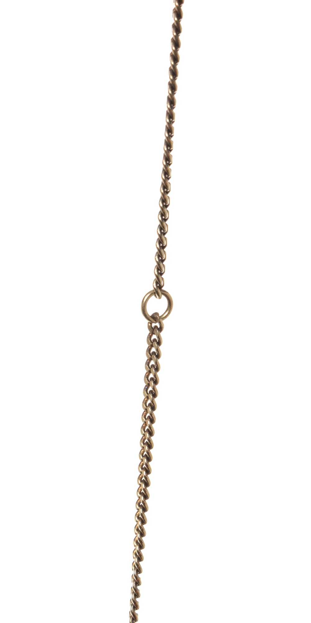 Chanel Chanel Red Stone Teardrop Pearl Necklace - image 7