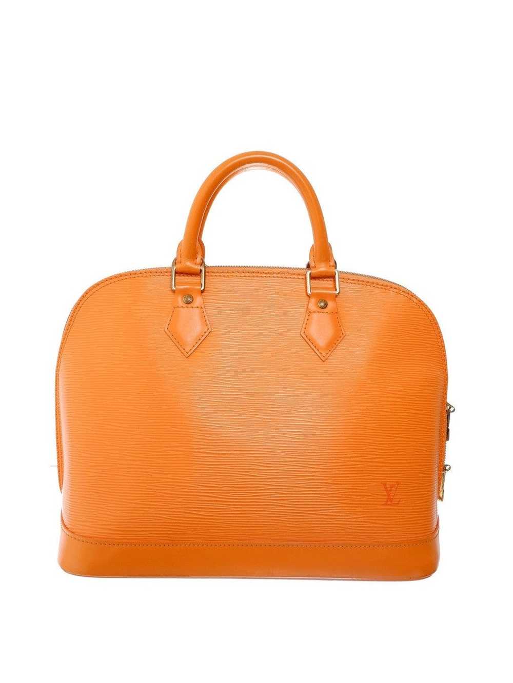 Louis Vuitton Louis Vuitton Orange Epi Leather Al… - image 1