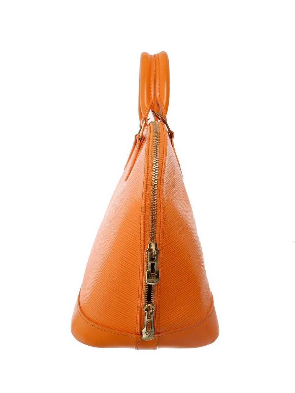 Louis Vuitton Louis Vuitton Orange Epi Leather Al… - image 2