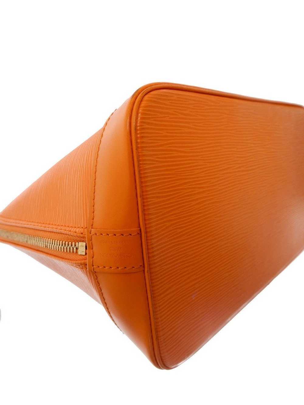 Louis Vuitton Louis Vuitton Orange Epi Leather Al… - image 5