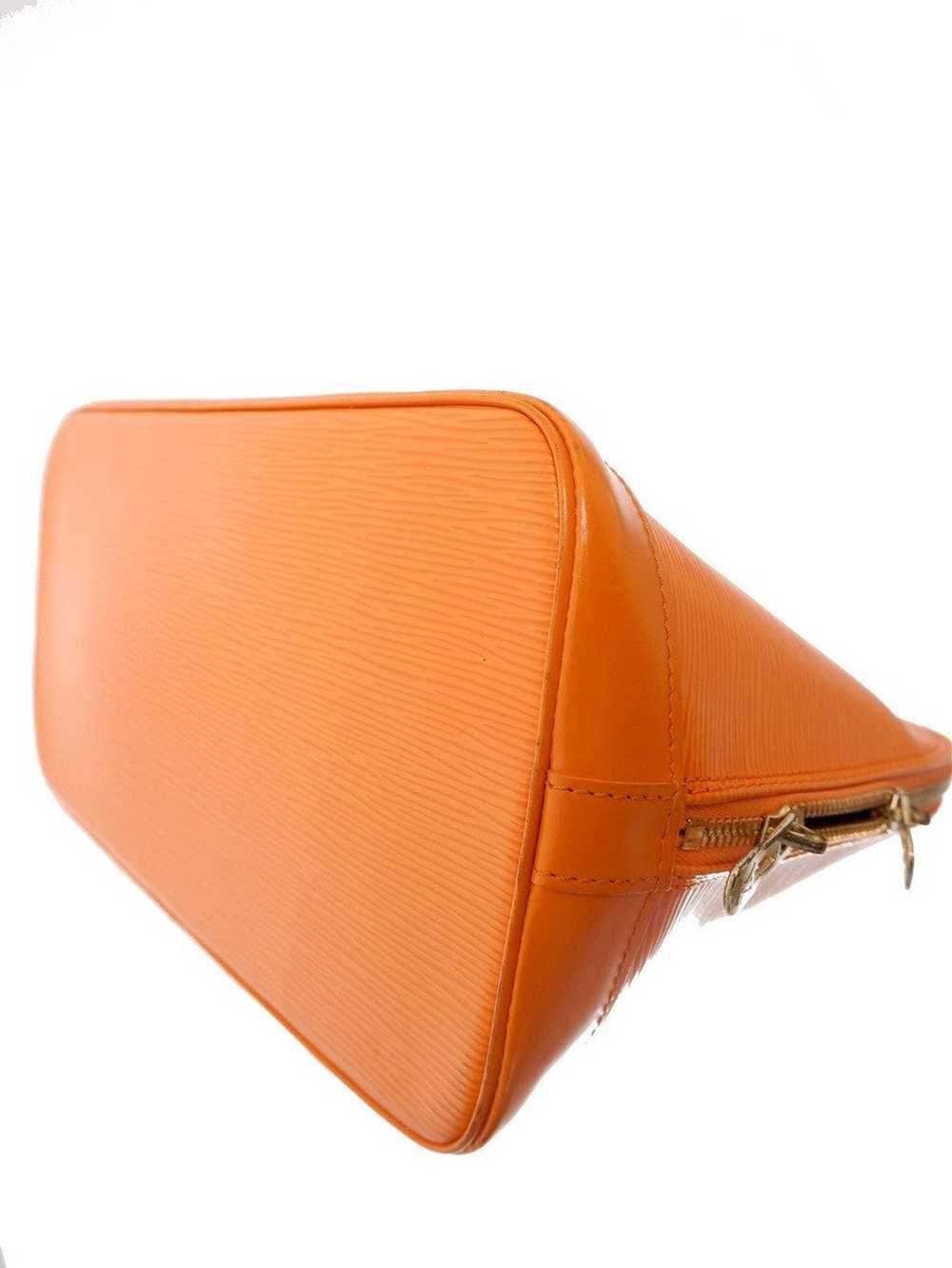 Louis Vuitton Louis Vuitton Orange Epi Leather Al… - image 6