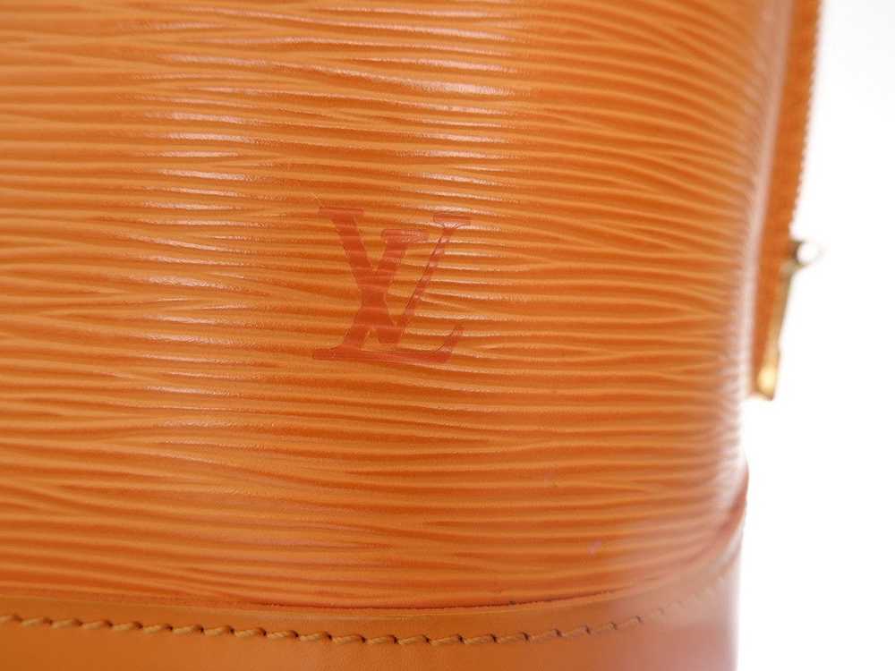 Louis Vuitton Louis Vuitton Orange Epi Leather Al… - image 7