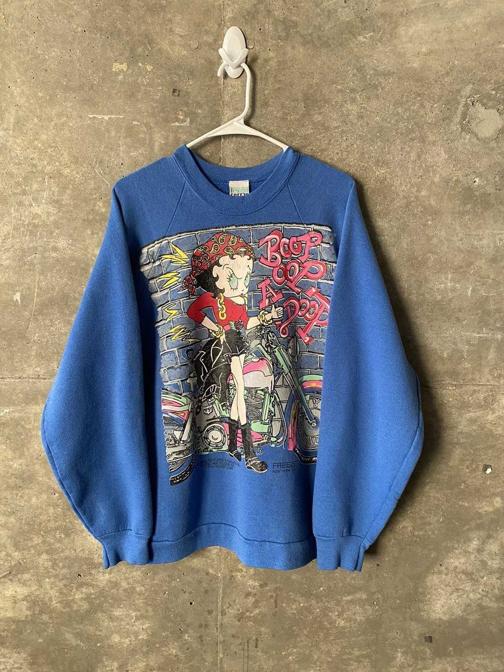Streetwear × Vintage Vintage Betty Bop Sweatshirt - image 1