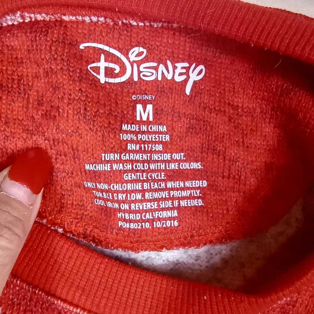 Disney DISNEY MICKEY MOUSE Red CHRISTMAS Sweater … - image 8