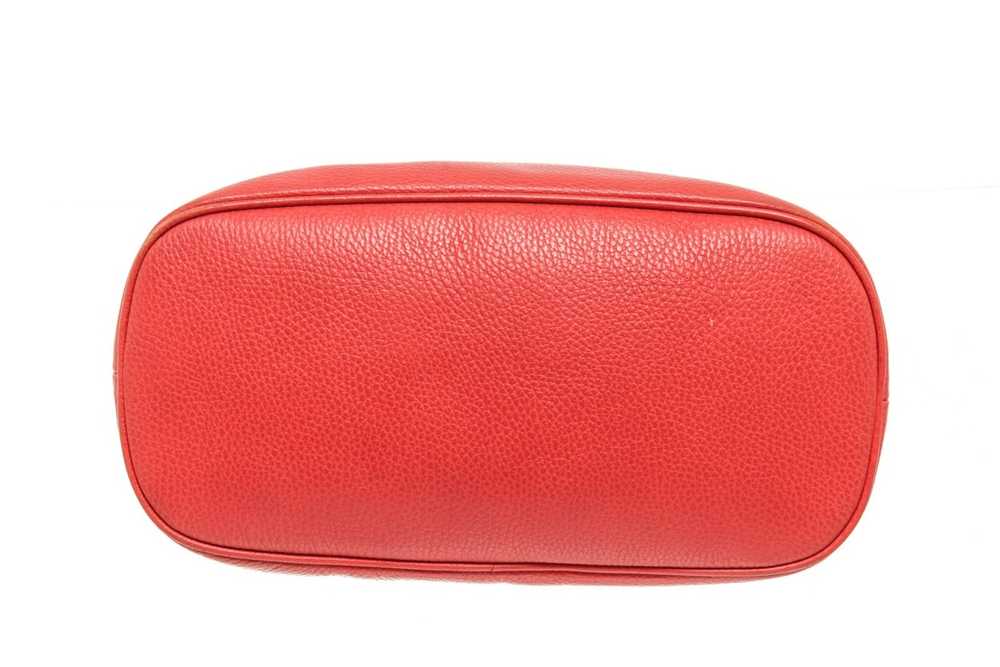 Gucci Gucci Red Calfskin Mini Dome 2 Way Shoulder… - image 5