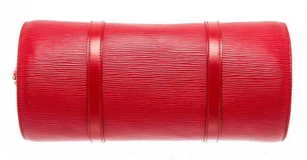 Louis Vuitton Louis Vuitton Red Epi Leather Souff… - image 4