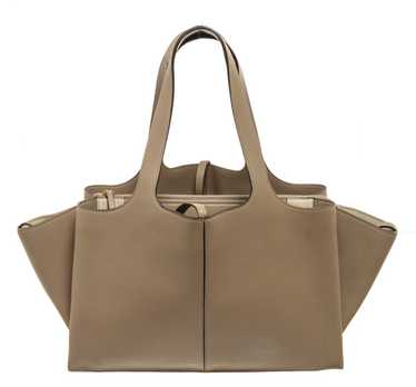 Louis Vuitton Cabas Lockme Black and Nude Vanille Beige Leather Tote
