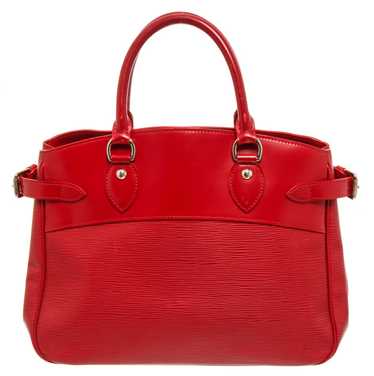 Louis Vuitton Louis Vuitton Red Epi Leather Passy… - image 1