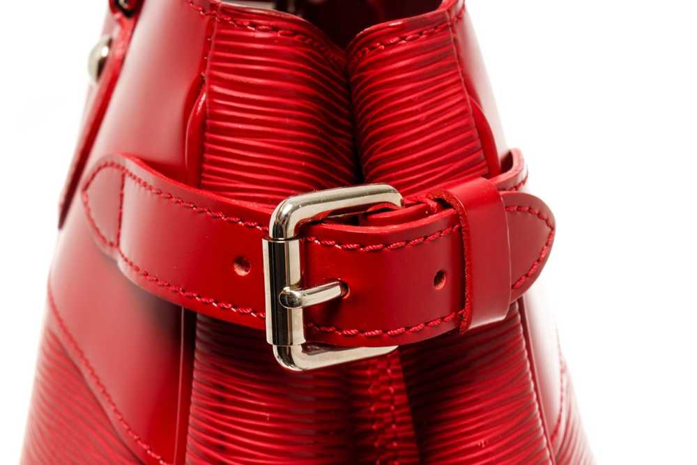 Louis Vuitton Louis Vuitton Red Epi Leather Passy… - image 6