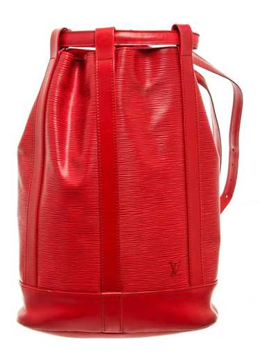 Louis Vuitton Louis Vuitton Red Epi Leather Rando… - image 1