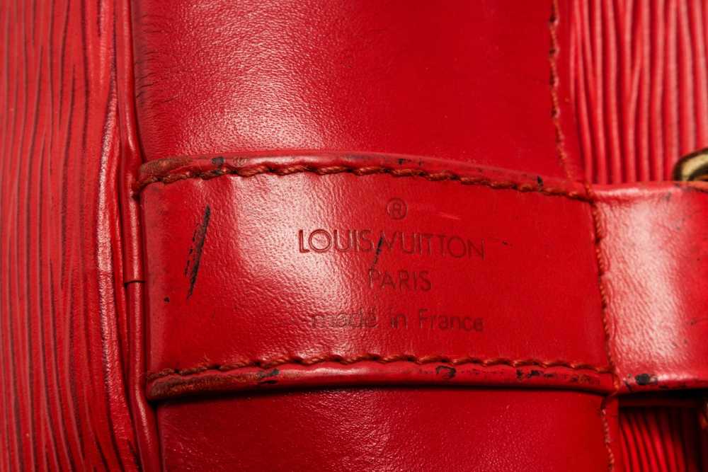 Louis Vuitton Louis Vuitton Red Epi Leather Rando… - image 7