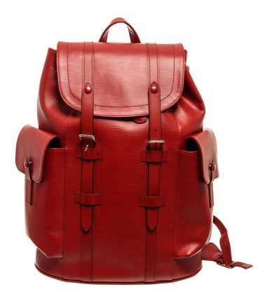 Louis Vuitton Louis Vuitton Red Epi Leather Chris… - image 1