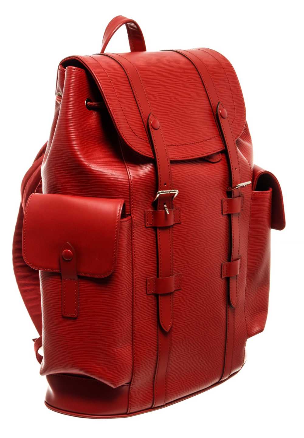 Louis Vuitton Louis Vuitton Red Epi Leather Chris… - image 2