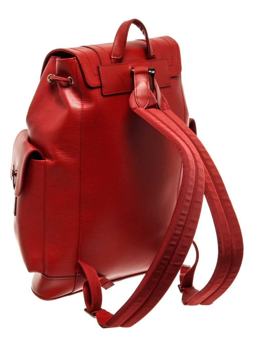 Louis Vuitton Louis Vuitton Red Epi Leather Chris… - image 3