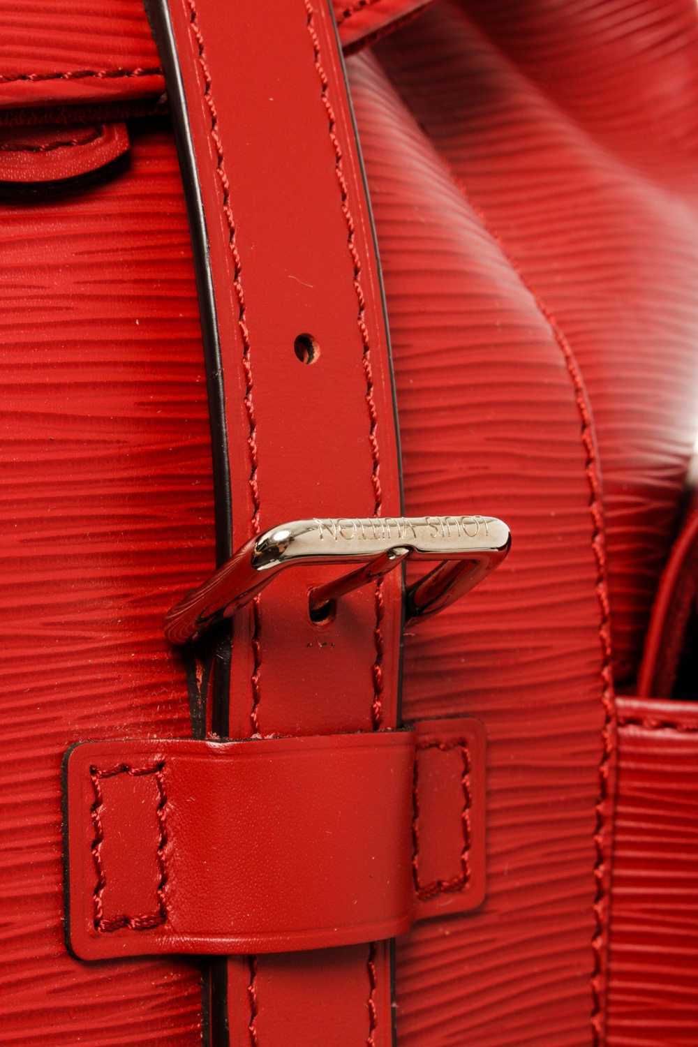 Louis Vuitton Louis Vuitton Red Epi Leather Chris… - image 5