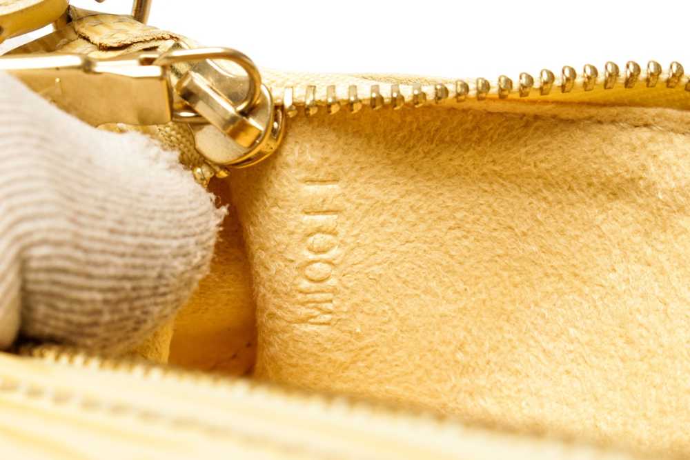 Louis Vuitton Louis Vuitton Yellow Epi Leather Mi… - image 10