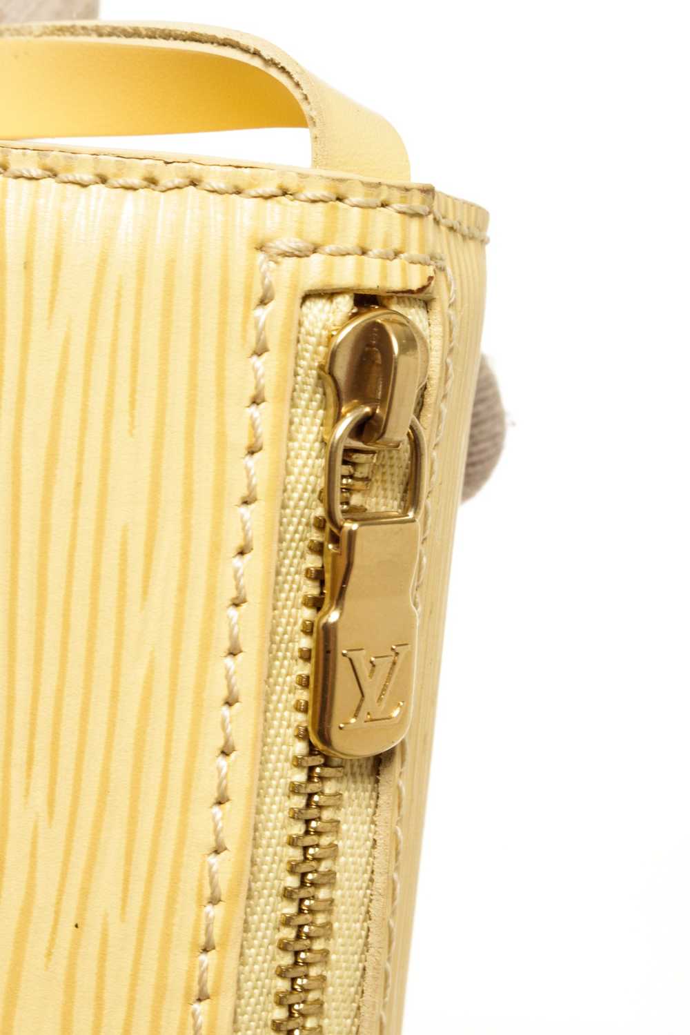 Louis Vuitton Louis Vuitton Yellow Epi Leather Mi… - image 6