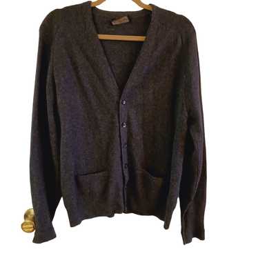 Puritan Puritan Aquaknit gray wool sweater, size m