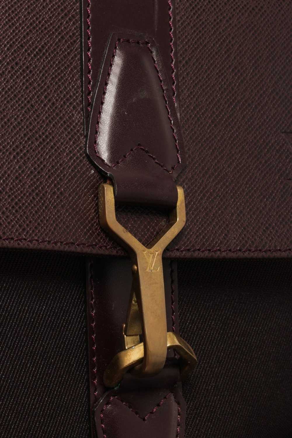 Louis Vuitton Louis Vuitton Brown Leather Portabl… - image 6
