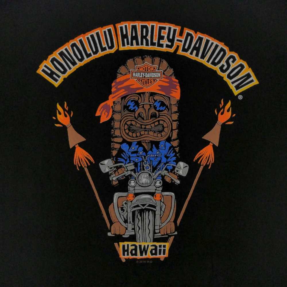 Harley Davidson × Streetwear × Vintage Honolulu H… - image 3