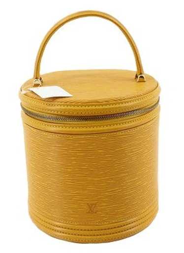 Louis Vuitton Beauty Case Cannes Epi Banane in Leather with Silver-tone - US
