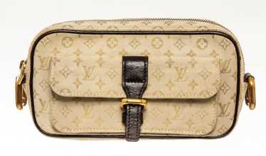 Louis Vuitton Navy Mini Lin Juliette mm Crossbody Bag 2LV1012
