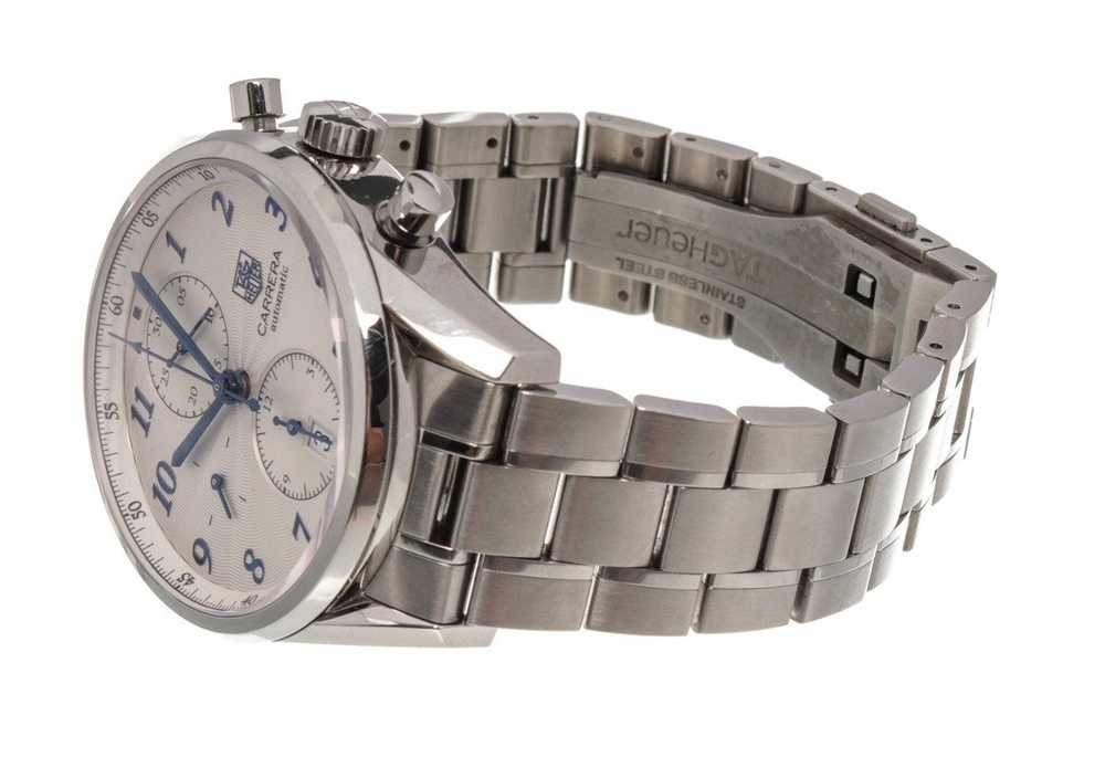 Tag Heuer Tag Heuer Silver Carrera Calibr Watch - image 5