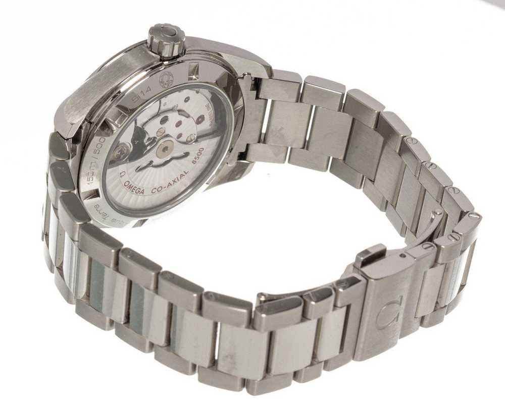 Omega Omega Silver Seamaster Watch - image 4