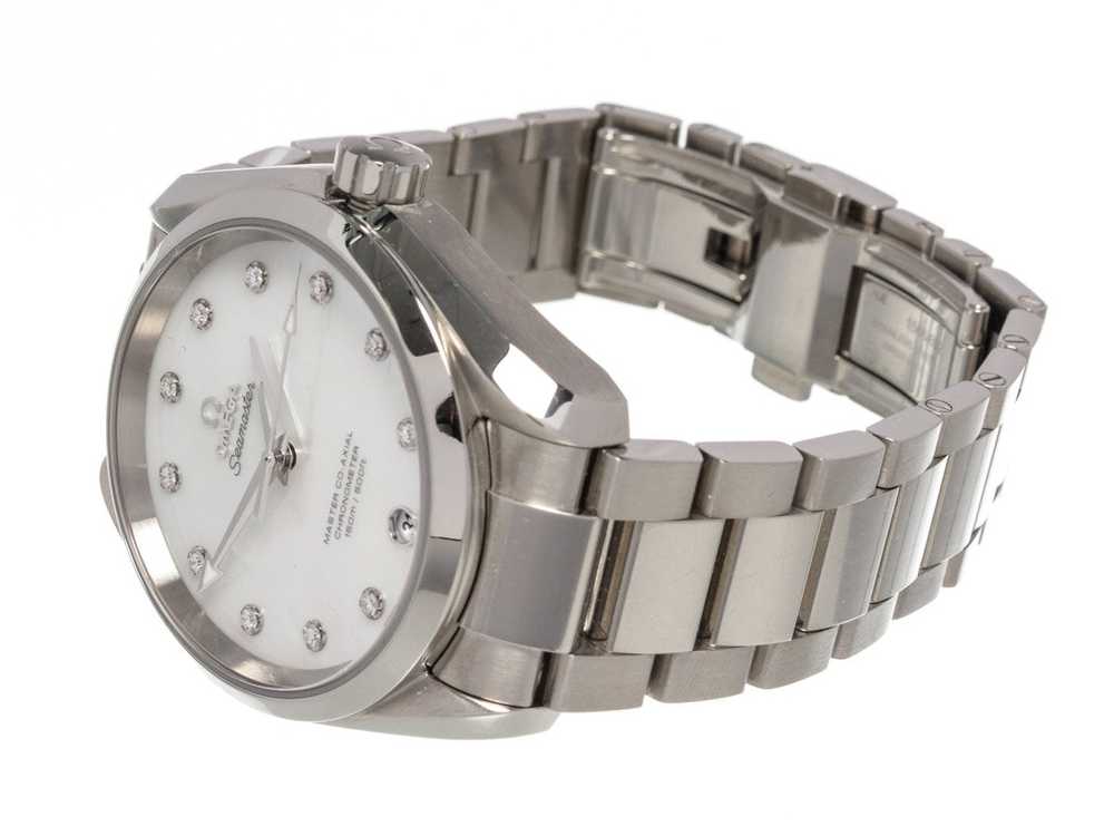 Omega Omega Silver Seamaster Watch - image 5