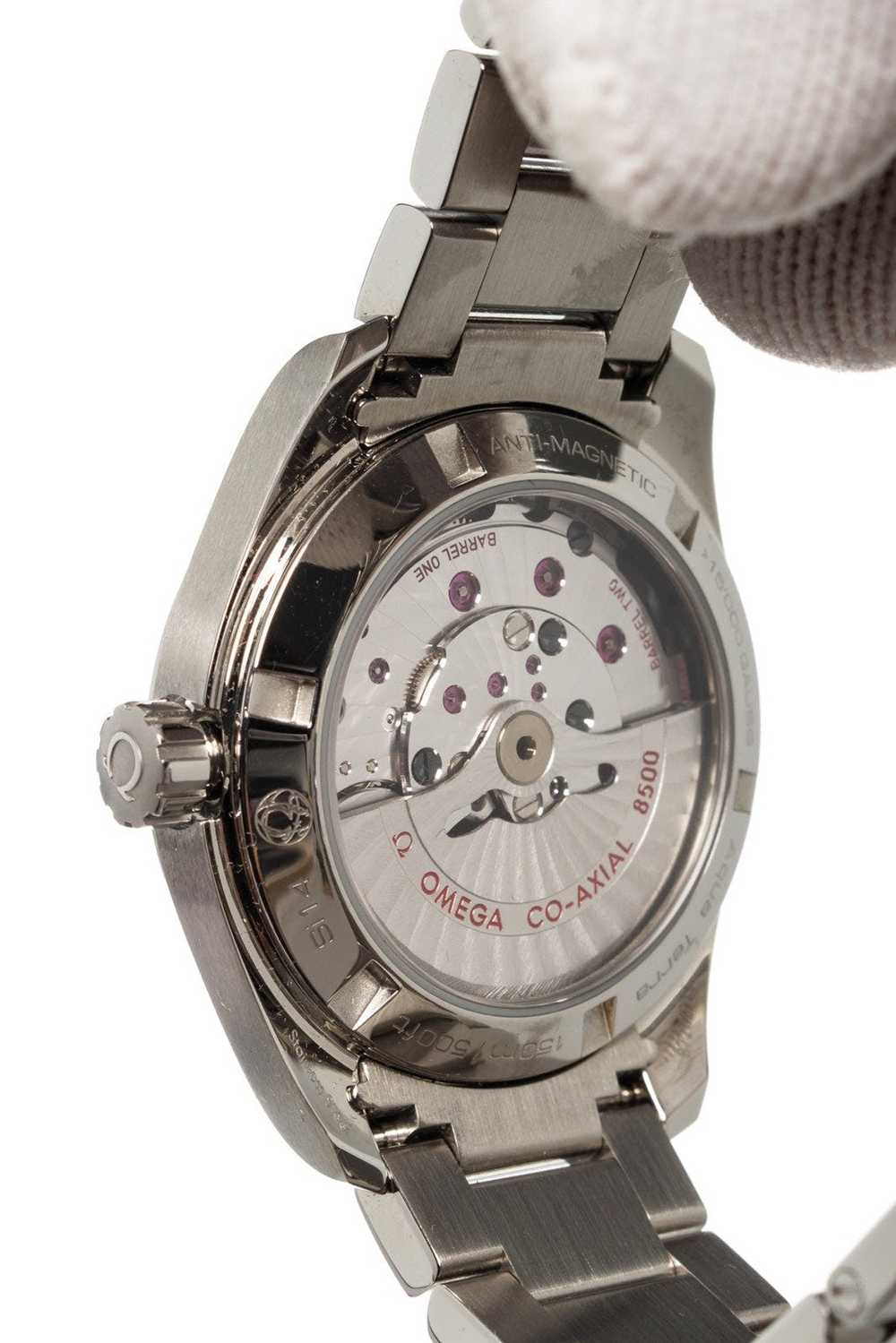 Omega Omega Silver Seamaster Watch - image 7