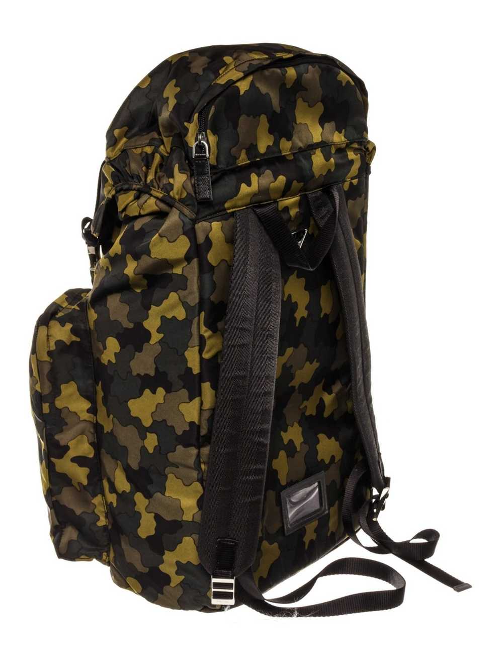 Prada Prada Green Yellow Multicolor Printed Camo … - image 3