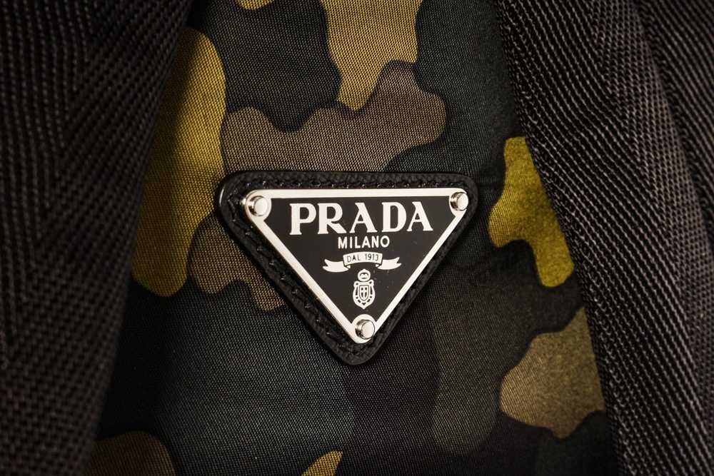 Prada Prada Green Yellow Multicolor Printed Camo … - image 5