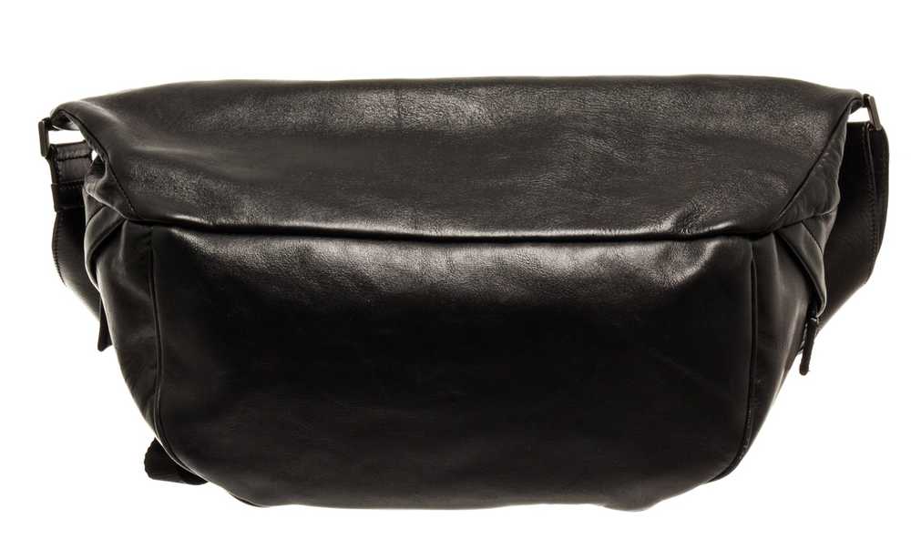 Prada Prada Black Padded Chain Flap Bag - image 2