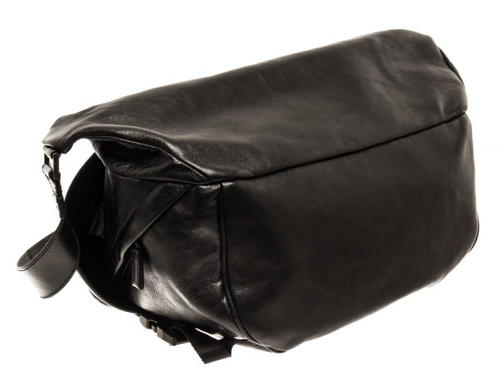 Prada Prada Black Padded Chain Flap Bag - image 3