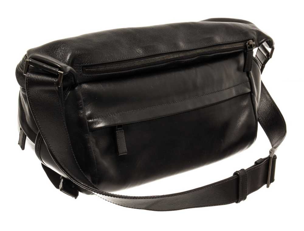 Prada Prada Black Padded Chain Flap Bag - image 4
