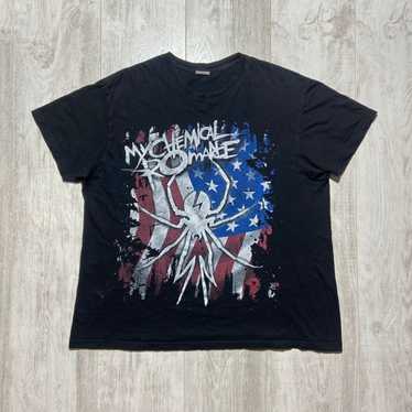 Band Tees × Rock Band × Vintage RARE My Chemical … - image 1