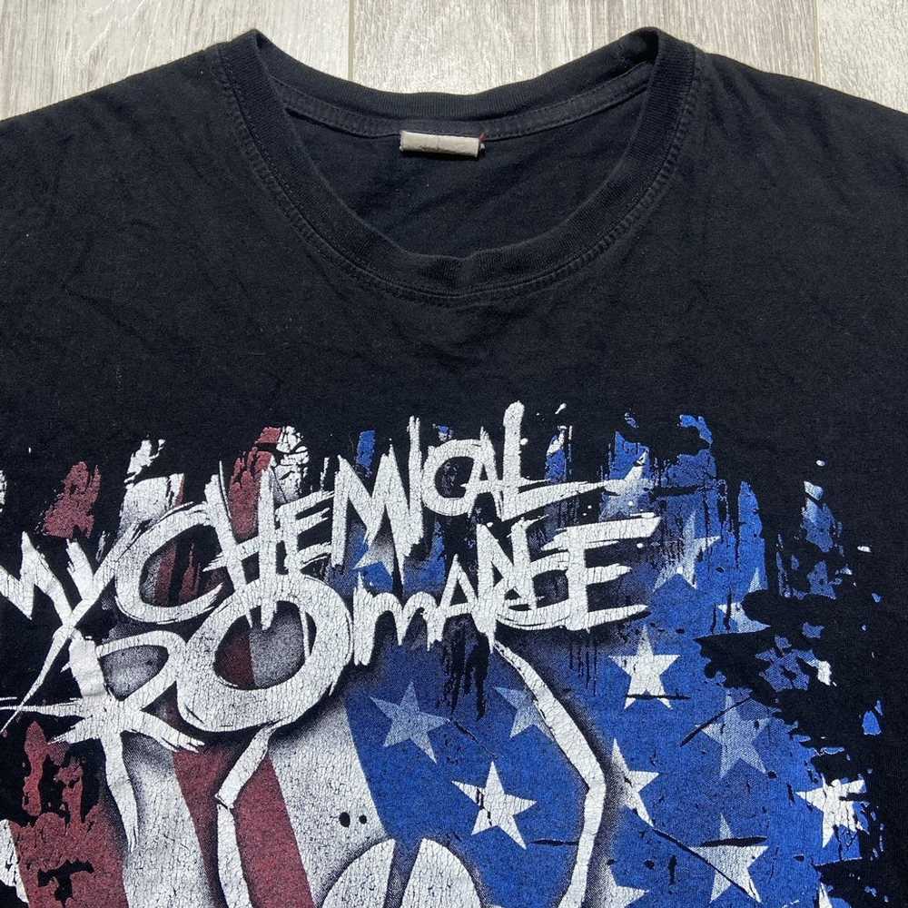 Band Tees × Rock Band × Vintage RARE My Chemical … - image 3