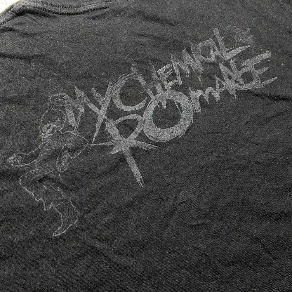 Band Tees × Rock Band × Vintage RARE My Chemical … - image 9