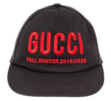 Black Gucci Jumbo GG Canvas Baseball Hat - Praise To Heaven