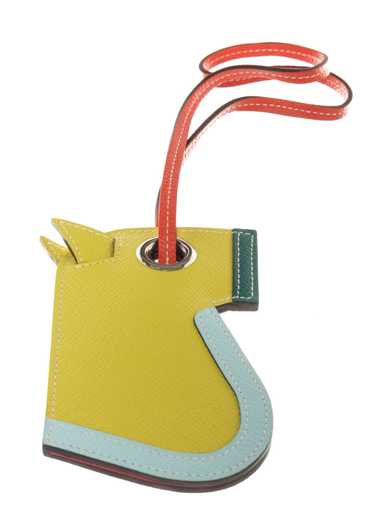 Hermes Hermes Yellow Multicolor Camail Bag Charm