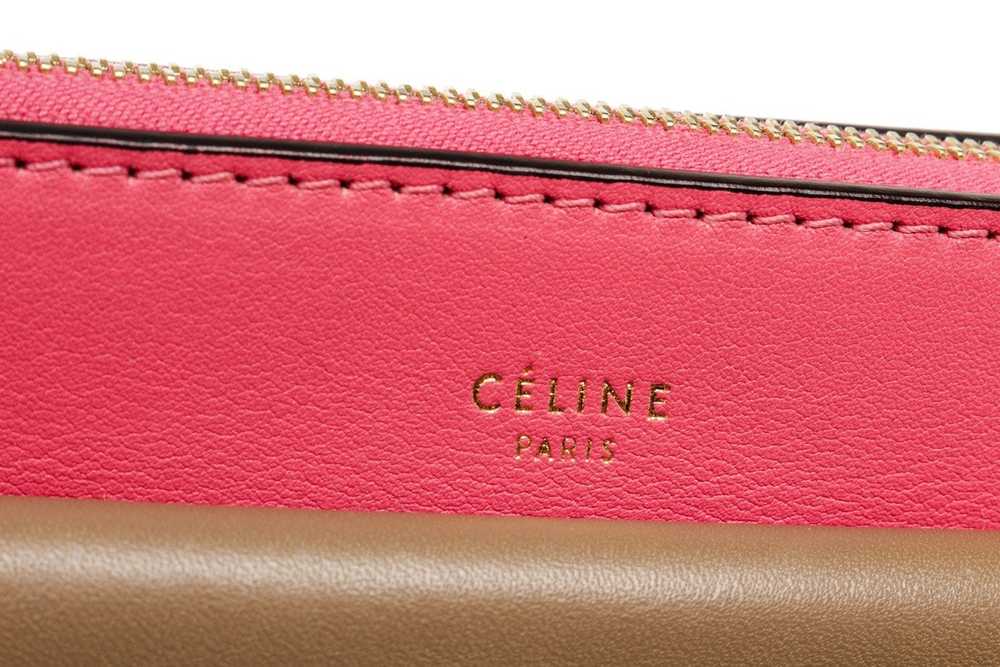 Celine Celine Multicolor Leather Pocket Clutch Bag - image 5